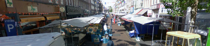 Albert Cuypstraat Markt parkeren